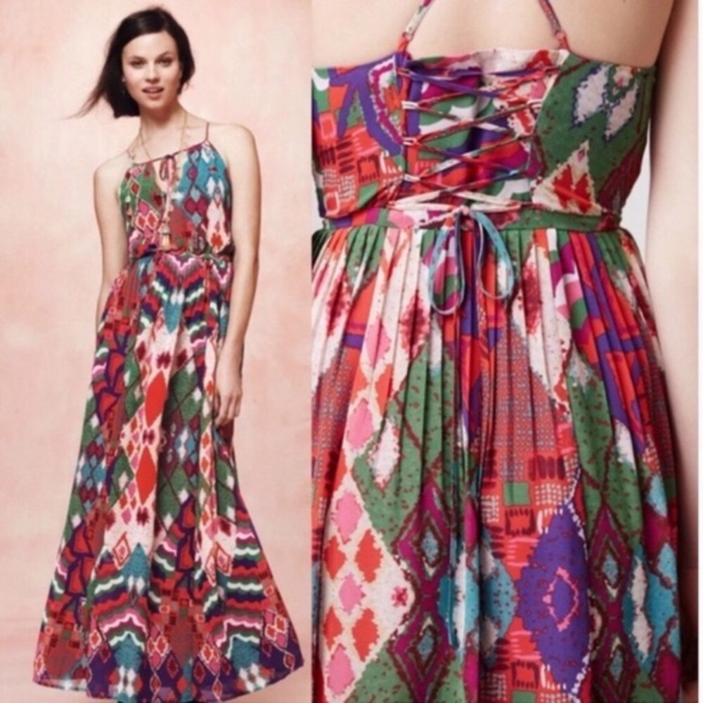 NWOT Anthropology Tarana Maxi dress